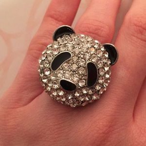 Panda Diamond Ring